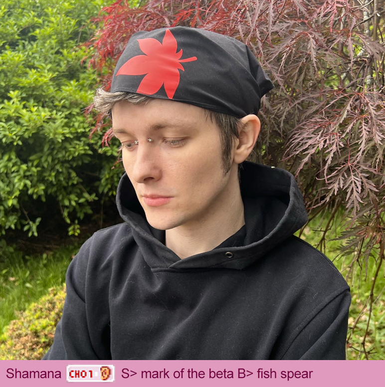 Mark of the Beta Bandana x Shamana Collab