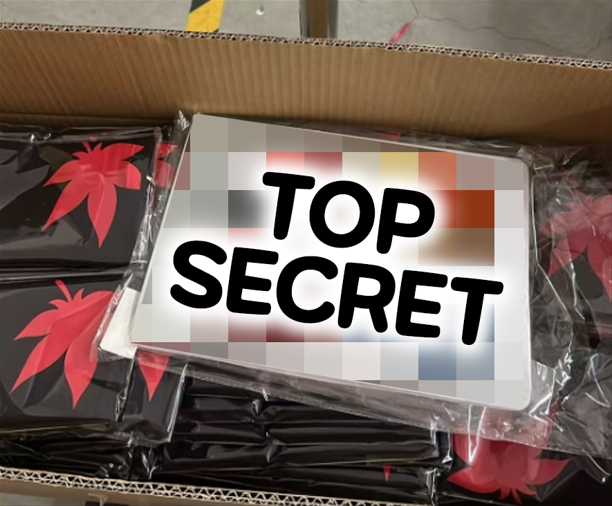 Shipment arrived with the secret bonus inside